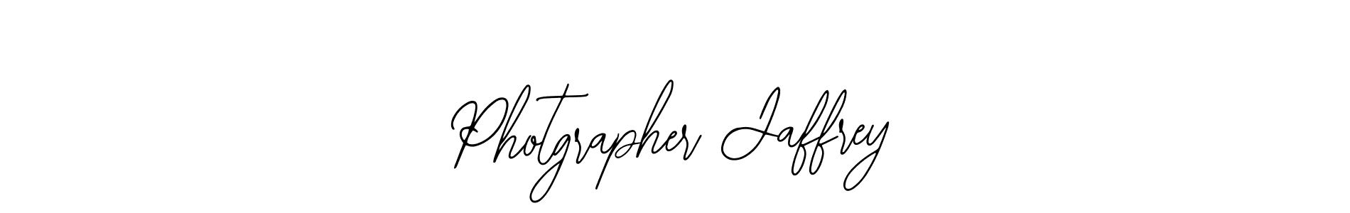 Also we have Photgrapher Jaffrey name is the best signature style. Create professional handwritten signature collection using Bearetta-2O07w autograph style. Photgrapher Jaffrey signature style 12 images and pictures png