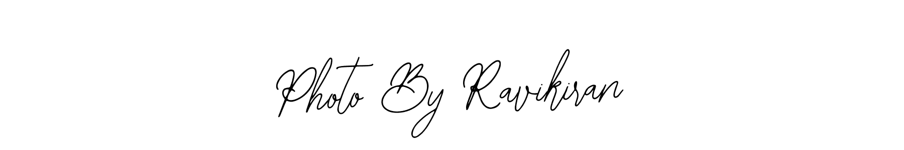 How to make Photo By Ravikiran name signature. Use Bearetta-2O07w style for creating short signs online. This is the latest handwritten sign. Photo By Ravikiran signature style 12 images and pictures png