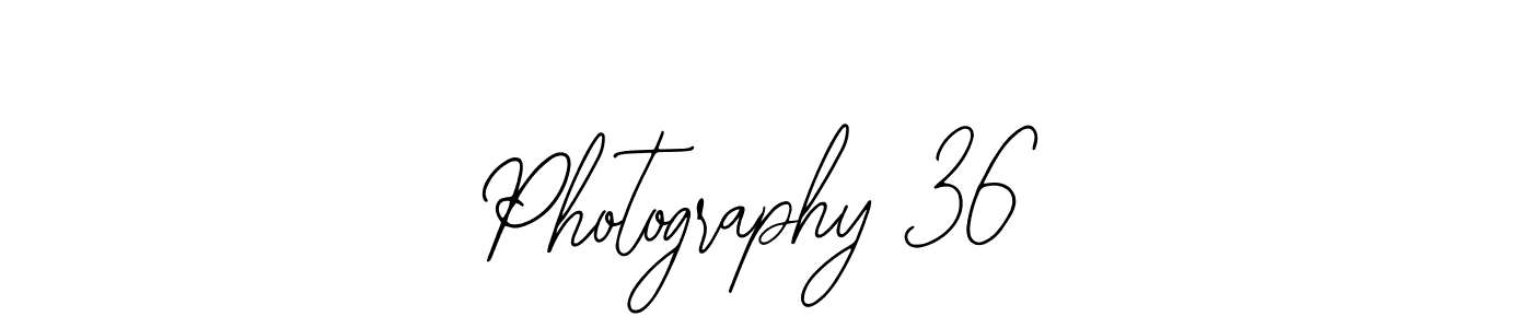 You should practise on your own different ways (Bearetta-2O07w) to write your name (Photography 36) in signature. don't let someone else do it for you. Photography 36 signature style 12 images and pictures png