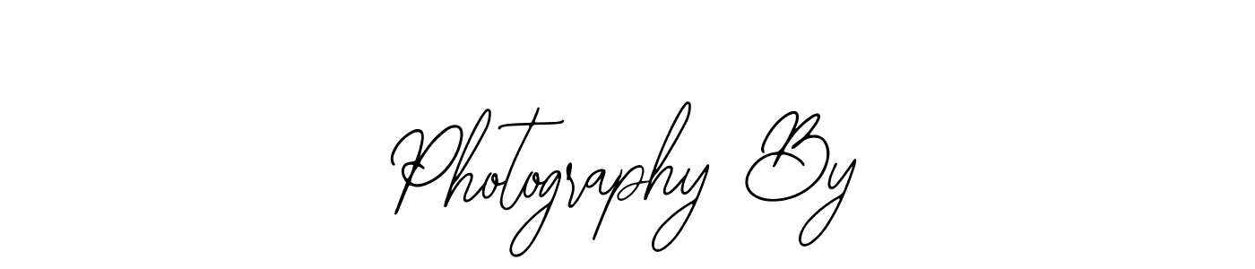 Create a beautiful signature design for name Photography By. With this signature (Bearetta-2O07w) fonts, you can make a handwritten signature for free. Photography By signature style 12 images and pictures png