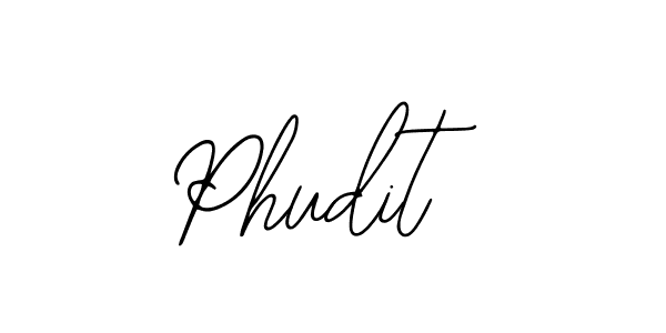 if you are searching for the best signature style for your name Phudit. so please give up your signature search. here we have designed multiple signature styles  using Bearetta-2O07w. Phudit signature style 12 images and pictures png