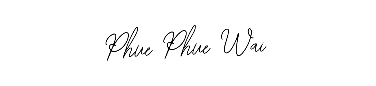 if you are searching for the best signature style for your name Phue Phue Wai. so please give up your signature search. here we have designed multiple signature styles  using Bearetta-2O07w. Phue Phue Wai signature style 12 images and pictures png