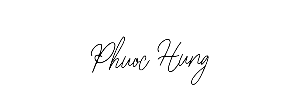 Also we have Phuoc Hung name is the best signature style. Create professional handwritten signature collection using Bearetta-2O07w autograph style. Phuoc Hung signature style 12 images and pictures png