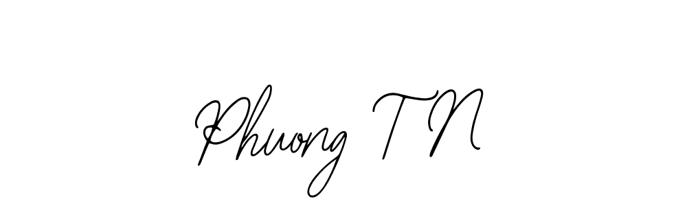 How to make Phuong T N signature? Bearetta-2O07w is a professional autograph style. Create handwritten signature for Phuong T N name. Phuong T N signature style 12 images and pictures png