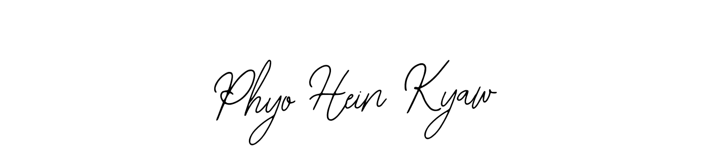Also we have Phyo Hein Kyaw name is the best signature style. Create professional handwritten signature collection using Bearetta-2O07w autograph style. Phyo Hein Kyaw signature style 12 images and pictures png