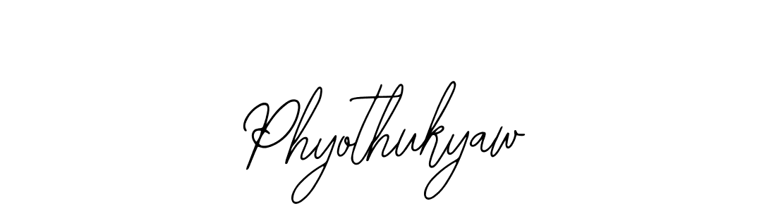 The best way (Bearetta-2O07w) to make a short signature is to pick only two or three words in your name. The name Phyothukyaw include a total of six letters. For converting this name. Phyothukyaw signature style 12 images and pictures png