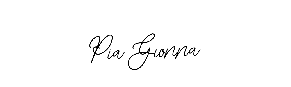 It looks lik you need a new signature style for name Pia Gionna. Design unique handwritten (Bearetta-2O07w) signature with our free signature maker in just a few clicks. Pia Gionna signature style 12 images and pictures png