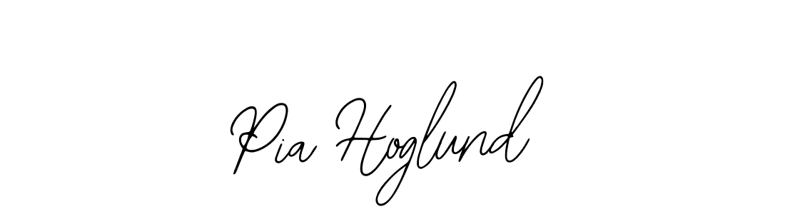 You should practise on your own different ways (Bearetta-2O07w) to write your name (Pia Hoglund) in signature. don't let someone else do it for you. Pia Hoglund signature style 12 images and pictures png