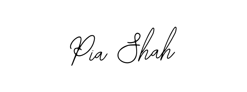 Best and Professional Signature Style for Pia Shah. Bearetta-2O07w Best Signature Style Collection. Pia Shah signature style 12 images and pictures png