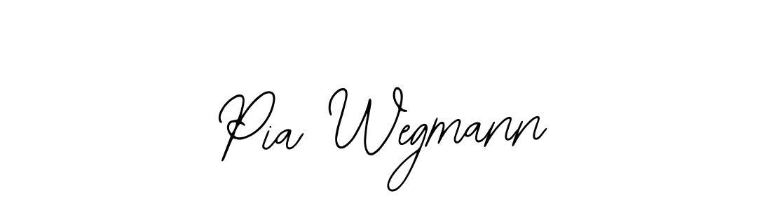 Bearetta-2O07w is a professional signature style that is perfect for those who want to add a touch of class to their signature. It is also a great choice for those who want to make their signature more unique. Get Pia Wegmann name to fancy signature for free. Pia Wegmann signature style 12 images and pictures png