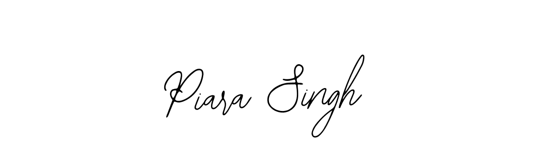 Use a signature maker to create a handwritten signature online. With this signature software, you can design (Bearetta-2O07w) your own signature for name Piara Singh. Piara Singh signature style 12 images and pictures png