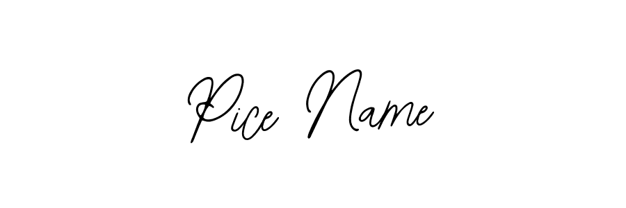 Make a short Pice Name signature style. Manage your documents anywhere anytime using Bearetta-2O07w. Create and add eSignatures, submit forms, share and send files easily. Pice Name signature style 12 images and pictures png