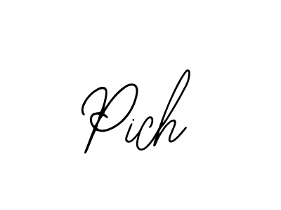 This is the best signature style for the Pich name. Also you like these signature font (Bearetta-2O07w). Mix name signature. Pich signature style 12 images and pictures png