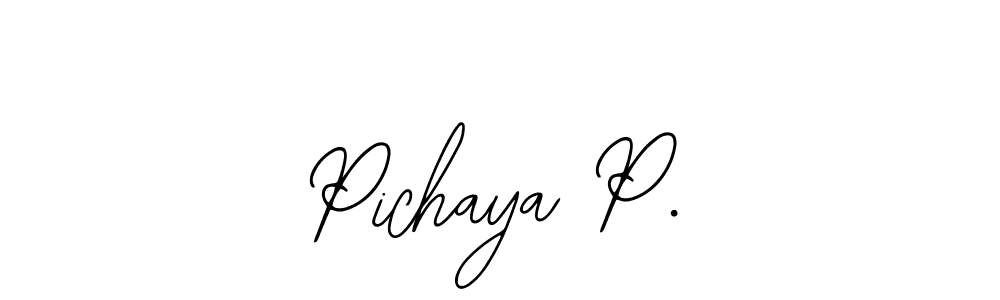 Best and Professional Signature Style for Pichaya P.. Bearetta-2O07w Best Signature Style Collection. Pichaya P. signature style 12 images and pictures png