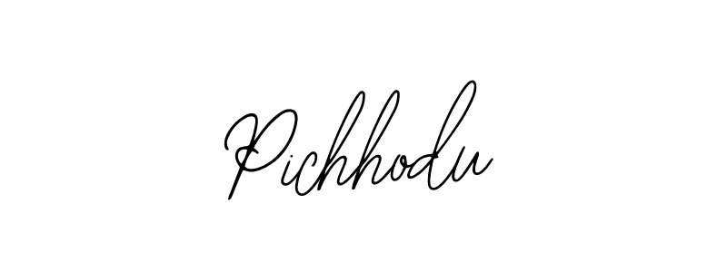 How to Draw Pichhodu signature style? Bearetta-2O07w is a latest design signature styles for name Pichhodu. Pichhodu signature style 12 images and pictures png