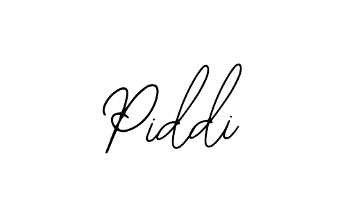 Use a signature maker to create a handwritten signature online. With this signature software, you can design (Bearetta-2O07w) your own signature for name Piddi. Piddi signature style 12 images and pictures png