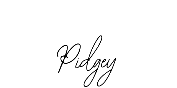 You should practise on your own different ways (Bearetta-2O07w) to write your name (Pidgey) in signature. don't let someone else do it for you. Pidgey signature style 12 images and pictures png