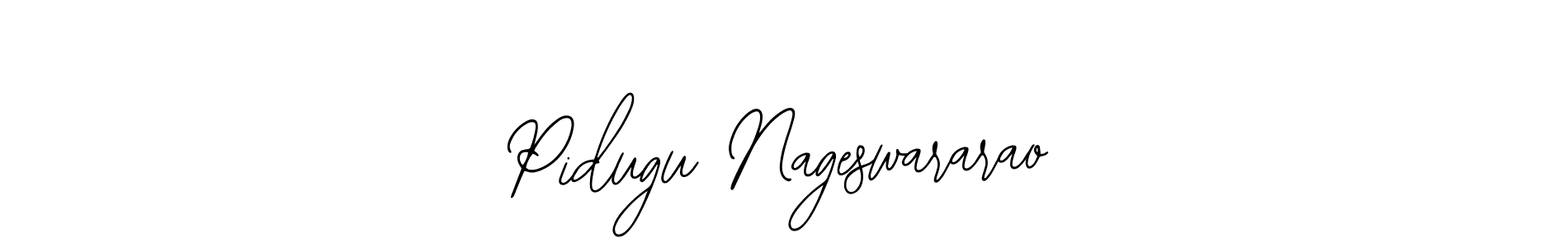 Make a beautiful signature design for name Pidugu Nageswararao. Use this online signature maker to create a handwritten signature for free. Pidugu Nageswararao signature style 12 images and pictures png