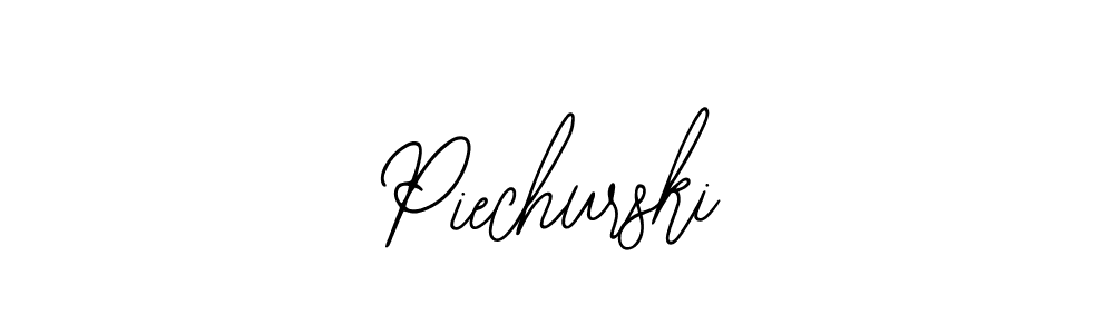 Design your own signature with our free online signature maker. With this signature software, you can create a handwritten (Bearetta-2O07w) signature for name Piechurski. Piechurski signature style 12 images and pictures png