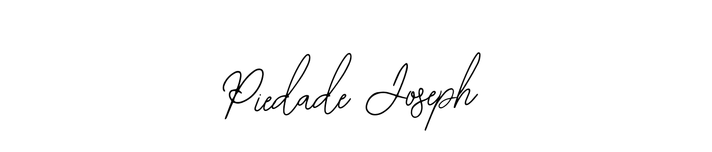 This is the best signature style for the Piedade Joseph name. Also you like these signature font (Bearetta-2O07w). Mix name signature. Piedade Joseph signature style 12 images and pictures png
