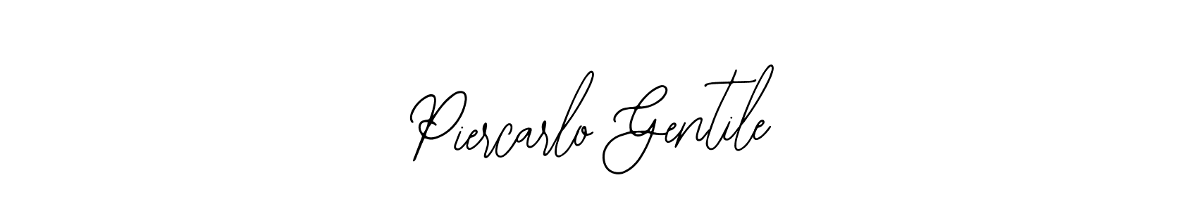 Bearetta-2O07w is a professional signature style that is perfect for those who want to add a touch of class to their signature. It is also a great choice for those who want to make their signature more unique. Get Piercarlo Gentile name to fancy signature for free. Piercarlo Gentile signature style 12 images and pictures png