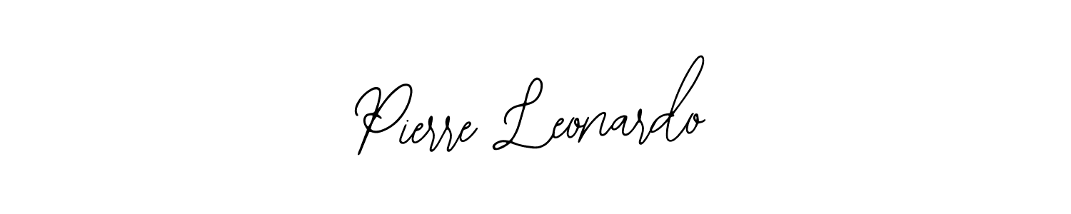 It looks lik you need a new signature style for name Pierre Leonardo. Design unique handwritten (Bearetta-2O07w) signature with our free signature maker in just a few clicks. Pierre Leonardo signature style 12 images and pictures png