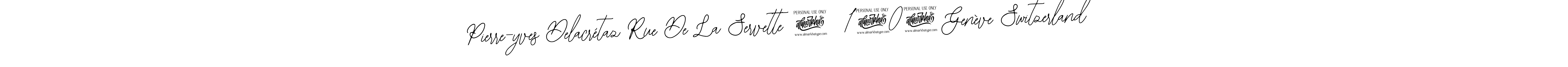 Design your own signature with our free online signature maker. With this signature software, you can create a handwritten (Bearetta-2O07w) signature for name Pierre-yves Delacrétaz Rue De La Servette 48 1202 Genève Switzerland. Pierre-yves Delacrétaz Rue De La Servette 48 1202 Genève Switzerland signature style 12 images and pictures png