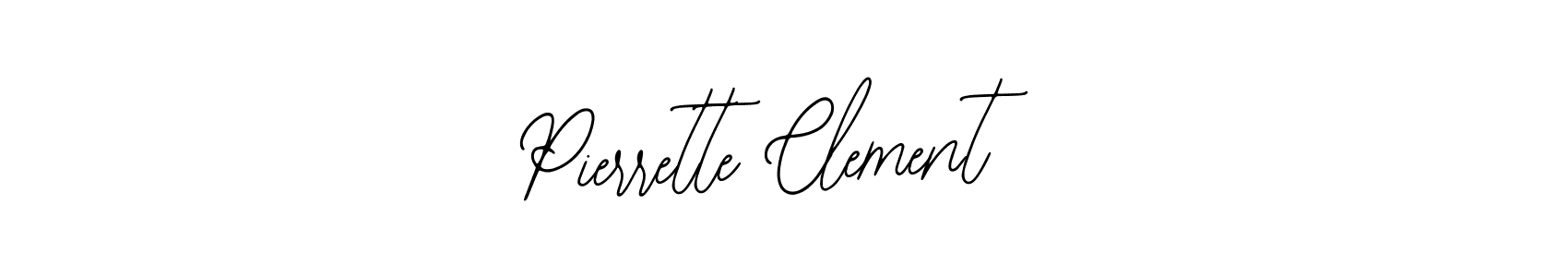 Pierrette Clement stylish signature style. Best Handwritten Sign (Bearetta-2O07w) for my name. Handwritten Signature Collection Ideas for my name Pierrette Clement. Pierrette Clement signature style 12 images and pictures png