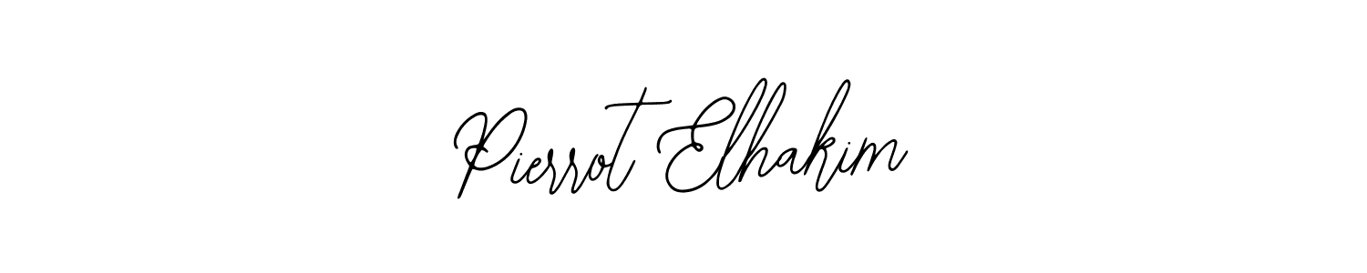 How to Draw Pierrot Elhakim signature style? Bearetta-2O07w is a latest design signature styles for name Pierrot Elhakim. Pierrot Elhakim signature style 12 images and pictures png