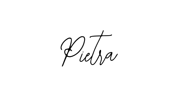 You should practise on your own different ways (Bearetta-2O07w) to write your name (Pietra) in signature. don't let someone else do it for you. Pietra signature style 12 images and pictures png