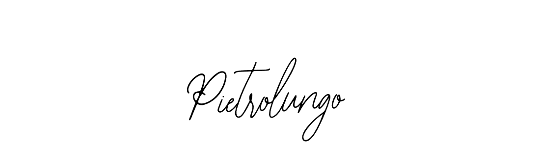How to make Pietrolungo signature? Bearetta-2O07w is a professional autograph style. Create handwritten signature for Pietrolungo name. Pietrolungo signature style 12 images and pictures png