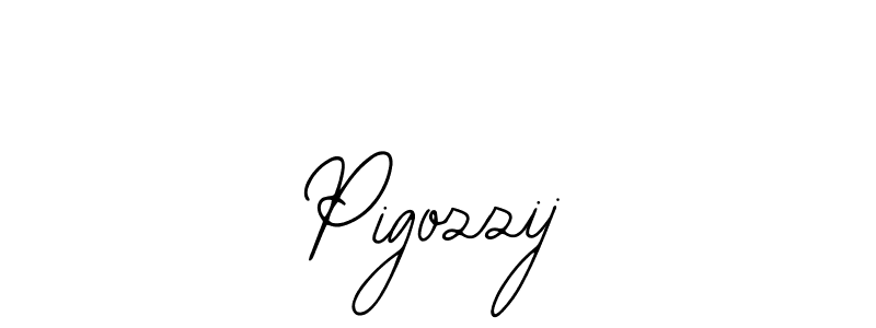 How to make Pigozzij signature? Bearetta-2O07w is a professional autograph style. Create handwritten signature for Pigozzij name. Pigozzij signature style 12 images and pictures png