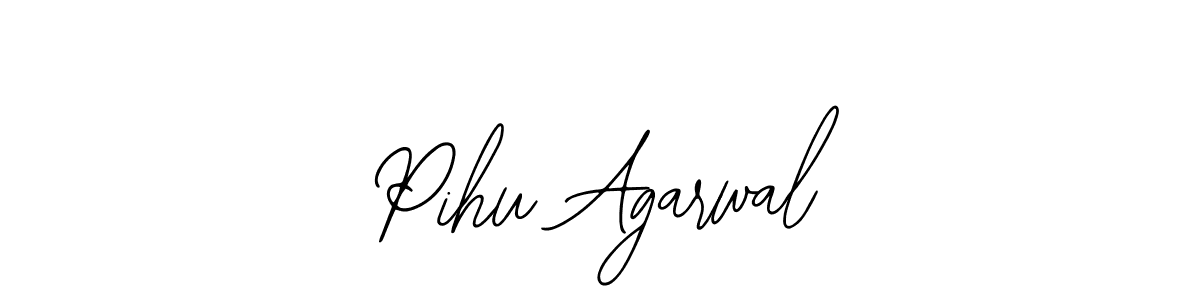 Make a beautiful signature design for name Pihu Agarwal. Use this online signature maker to create a handwritten signature for free. Pihu Agarwal signature style 12 images and pictures png