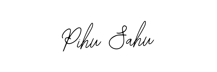 Create a beautiful signature design for name Pihu Sahu. With this signature (Bearetta-2O07w) fonts, you can make a handwritten signature for free. Pihu Sahu signature style 12 images and pictures png