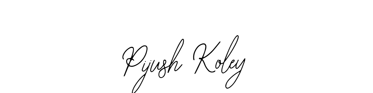 How to make Pijush Koley signature? Bearetta-2O07w is a professional autograph style. Create handwritten signature for Pijush Koley name. Pijush Koley signature style 12 images and pictures png