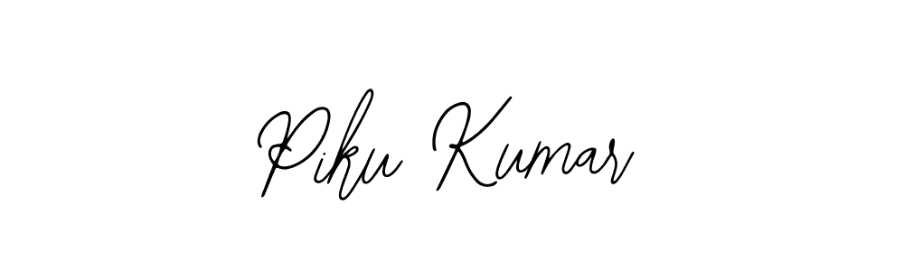 It looks lik you need a new signature style for name Piku Kumar. Design unique handwritten (Bearetta-2O07w) signature with our free signature maker in just a few clicks. Piku Kumar signature style 12 images and pictures png