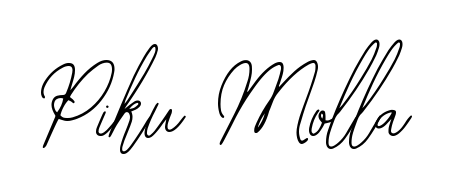 Elevate your brand with a stunning Piku Molla eSignature. The Bearetta-2O07w style provides a balanced, flowing aesthetic for everyday signing. Piku Molla signature style 12 images and pictures png