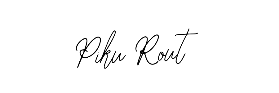 Make a beautiful signature design for name Piku Rout. Use this online signature maker to create a handwritten signature for free. Piku Rout signature style 12 images and pictures png