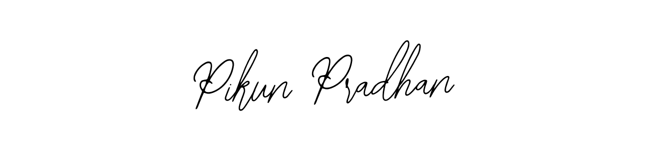 This is the best signature style for the Pikun Pradhan name. Also you like these signature font (Bearetta-2O07w). Mix name signature. Pikun Pradhan signature style 12 images and pictures png