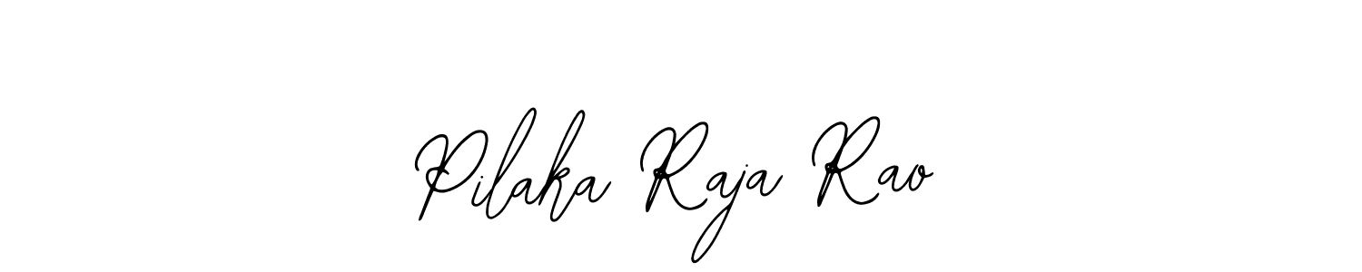 Make a short Pilaka Raja Rao signature style. Manage your documents anywhere anytime using Bearetta-2O07w. Create and add eSignatures, submit forms, share and send files easily. Pilaka Raja Rao signature style 12 images and pictures png