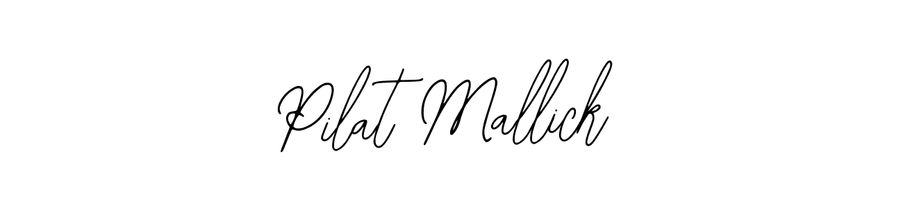 Pilat Mallick stylish signature style. Best Handwritten Sign (Bearetta-2O07w) for my name. Handwritten Signature Collection Ideas for my name Pilat Mallick. Pilat Mallick signature style 12 images and pictures png