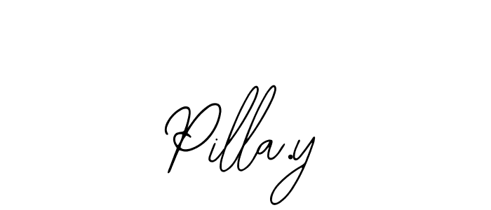 You should practise on your own different ways (Bearetta-2O07w) to write your name (Pilla.y) in signature. don't let someone else do it for you. Pilla.y signature style 12 images and pictures png