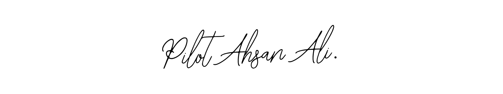 How to Draw Pilot Ahsan Ali. signature style? Bearetta-2O07w is a latest design signature styles for name Pilot Ahsan Ali.. Pilot Ahsan Ali. signature style 12 images and pictures png