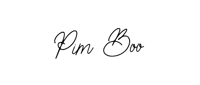 Make a beautiful signature design for name Pim Boo. Use this online signature maker to create a handwritten signature for free. Pim Boo signature style 12 images and pictures png