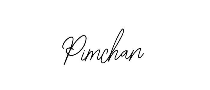 The best way (Bearetta-2O07w) to make a short signature is to pick only two or three words in your name. The name Pimchan include a total of six letters. For converting this name. Pimchan signature style 12 images and pictures png