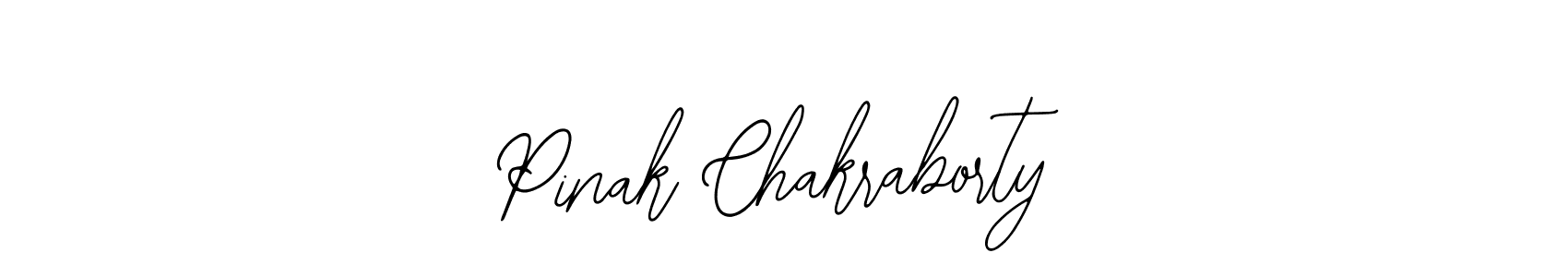 Create a beautiful signature design for name Pinak Chakraborty. With this signature (Bearetta-2O07w) fonts, you can make a handwritten signature for free. Pinak Chakraborty signature style 12 images and pictures png