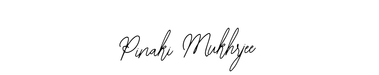 Use a signature maker to create a handwritten signature online. With this signature software, you can design (Bearetta-2O07w) your own signature for name Pinaki Mukhrjee. Pinaki Mukhrjee signature style 12 images and pictures png