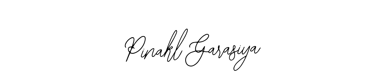 The best way (Bearetta-2O07w) to make a short signature is to pick only two or three words in your name. The name Pinakl Garasiya include a total of six letters. For converting this name. Pinakl Garasiya signature style 12 images and pictures png