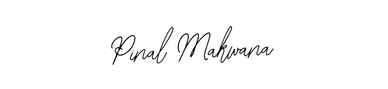 Also we have Pinal Makwana name is the best signature style. Create professional handwritten signature collection using Bearetta-2O07w autograph style. Pinal Makwana signature style 12 images and pictures png