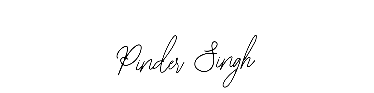 How to make Pinder Singh signature? Bearetta-2O07w is a professional autograph style. Create handwritten signature for Pinder Singh name. Pinder Singh signature style 12 images and pictures png